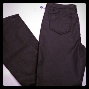 GAP, Leather looking, skinny jeans